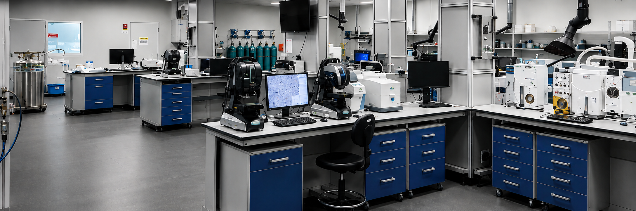 PRI in-house testing laboratory